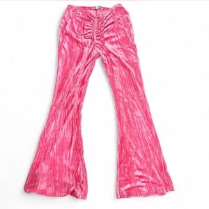 PrettyLittleThing Pink Flare & Wide Leg Jeans